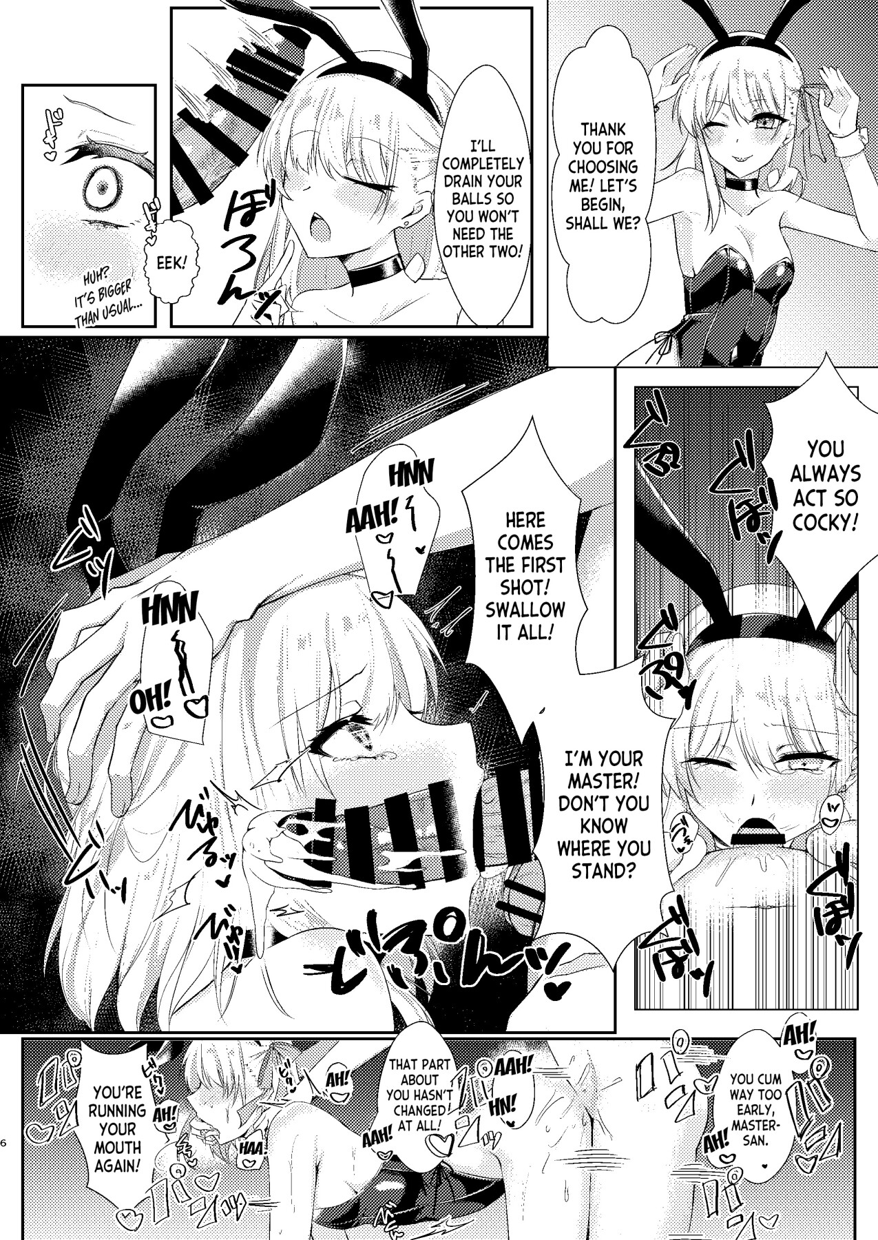 Hentai Manga Comic-Let's Have Sex With You Dressed As a Bunny Today Kama-chan-Read-5